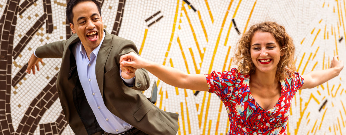 Atelier d’initiation à la danse blues avec Rija Rakotondrainibe et Mélanie Breton au Théâtre de Suresnes Jean Vilar