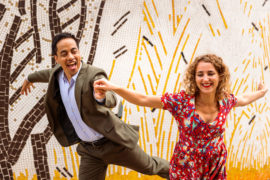 Atelier d’initiation à la danse blues avec Rija Rakotondrainibe et Mélanie Breton au Théâtre de Suresnes Jean Vilar