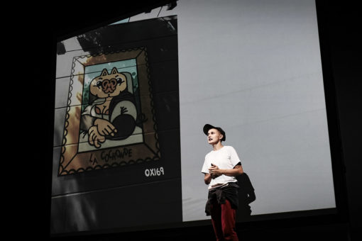 Histoires de Graffeuses par Hortense Belhôte, spectacle présenté dans le cadre du SCD, saison 23-24 au Théâtre de Suresnes Jean Vilar