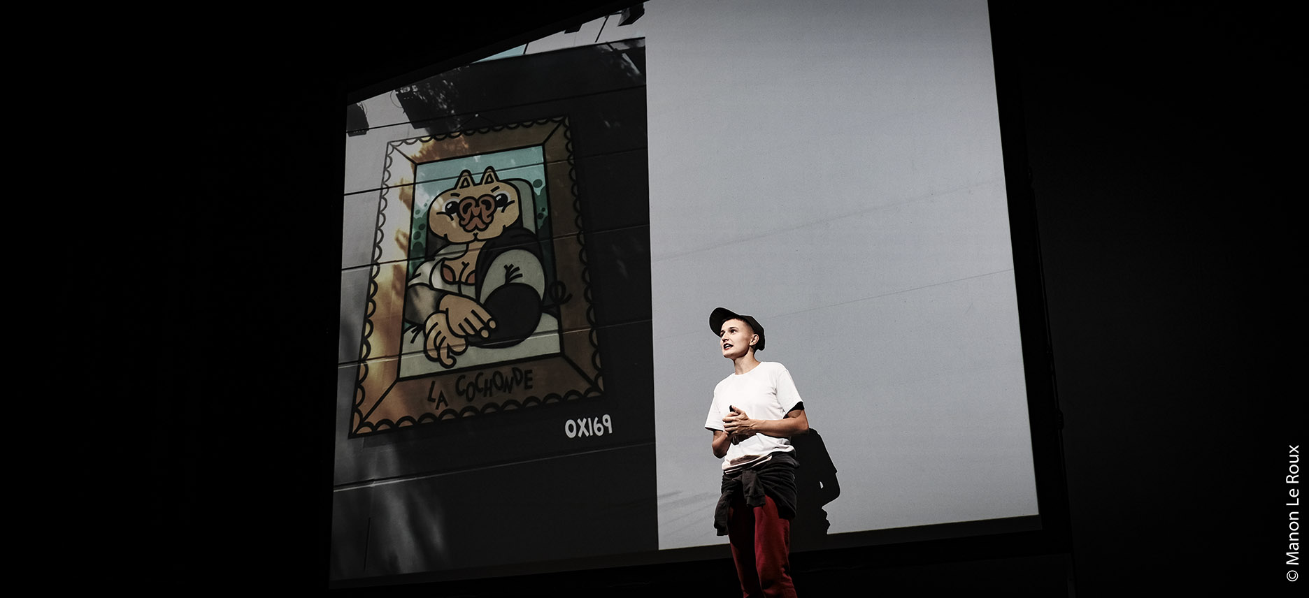 Histoires de Graffeuses par Hortense Belhôte, spectacle présenté dans le cadre du SCD, saison 23-24 au Théâtre de Suresnes Jean Vilar