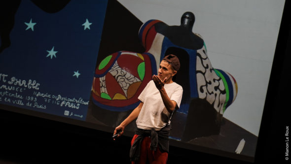 Histoires de Graffeuses par Hortense Belhôte, spectacle présenté dans le cadre du SCD, saison 23-24 au Théâtre de Suresnes Jean Vilar