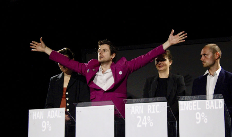 Spectacle "Surprise parti" de Faustine Noguès, programmé au Théâtre de Suresnes Jean Vilar