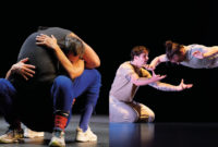 Dos+Oxymore, Delgado Fuchs +Maxime Cozic , spectacles présentés dans le cadre du SCD, saison 23-24 au Théâtre de Suresnes Jean Vilar
