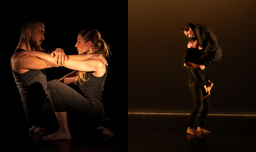 Kaïros d'Hugo Ciona et Nathalie Fauquette + Ô mon frère ! de Christian et François Ben Aïm ; spectacles présentés dans le cadre du festival Suresnes Cités Danse, saison 23-24 au Théâtre de Suresnes Jean Vilar