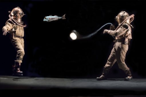 20 000 Lieues sous les mers adapté par Valérie Lesort et Christian Hecq, saison 23-24 au Théâtre de Suresnes Jean Vilar