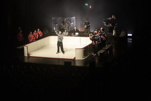 Match d’improvisation théâtrale (aller) avec l'équipe de France – Ligue Majeure d’Improvisation vs Suresnes Impro programmé au Théâtre de Suresnes Jean Vilar dans le cadre de la saison 24-25