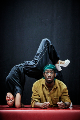 Spectacle "Mon petit cœur imbécile" de Xavier-Laurent Petit, programmé au Théâtre de Suresnes Jean Vilar dans le cadre de la saison 24-25