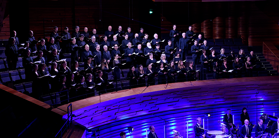 Spectacle "Libres !" de l'Orchestre national d'Île-de-France avec le Chœur de Radio France programmé au Théâtre de Suresnes Jean Vilar - saison 24-25