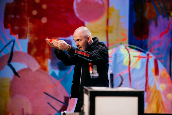 Spectacle "Ça disparaît ?" de Rémy Berthier et Matthieu Villatelle, programmé au Théâtre de Suresnes Jean Vilar dans le cadre de la saison 24-25