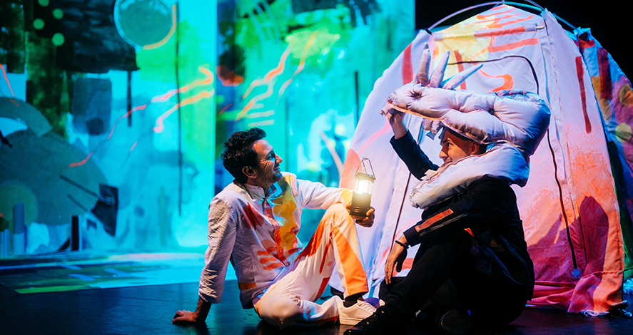 Spectacle "Ça disparaît ?" de Rémy Berthier et Matthieu Villatelle, programmé au Théâtre de Suresnes Jean Vilar dans le cadre de la saison 24-25