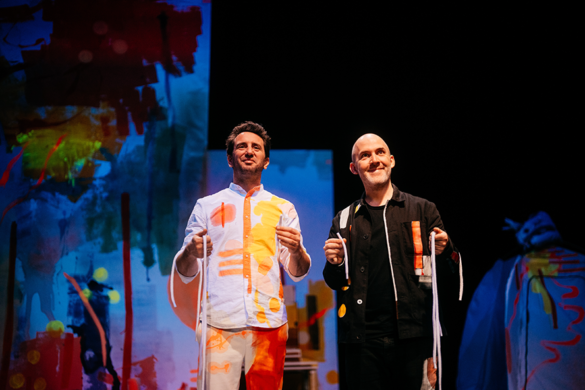 Spectacle "Ça disparaît ?" de Rémy Berthier et Matthieu Villatelle, programmé au Théâtre de Suresnes Jean Vilar dans le cadre de la saison 24-25