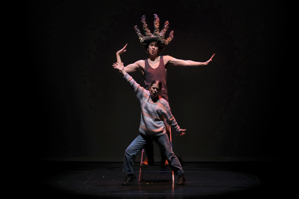 Spectacle "Dominique toute seule" de Marie Burki, Garance Durand-Caminos, Tom Geels, programmé au Théâtre de Suresnes Jean Vilar dans le cadre de la saison 24-25