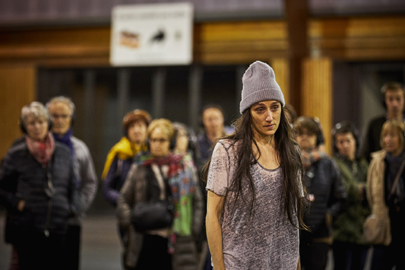 Spectacle "Dans la solitude des champs de coton" de Bernard-Marie Koltès, programmé au Théâtre de Suresnes Jean Vilar dans le cadre de la saison 24-25