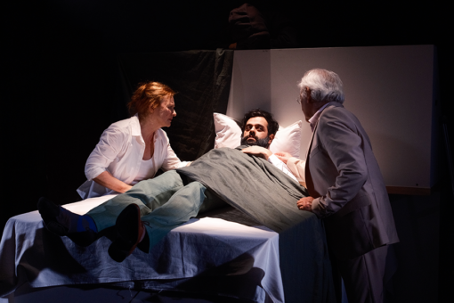 Spectacle "Le Malade imaginaire" de Molière et par Tigran Mekhitar, programmé au Théâtre de Suresnes Jean Vilar dans le cadre de la saison 24-25