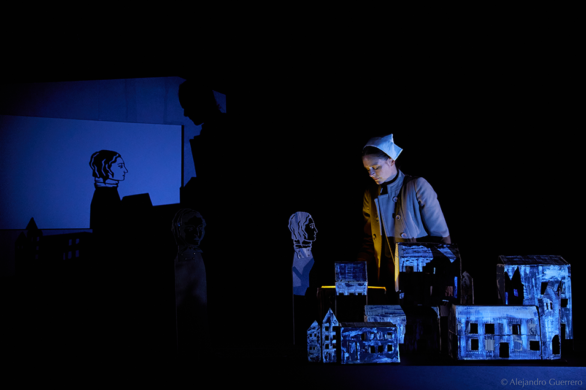 Spectacle "Juste Irena" de Léonore Chaix, programmé au Théâtre de Suresnes Jean Vilar dans le cadre de la saison 24-25