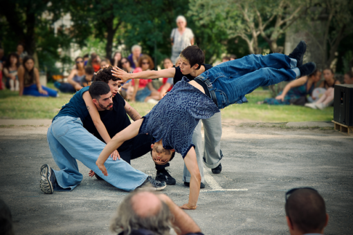 Spectacle "In situ" de Jann Gallois, programmé au Théâtre de Suresnes Jean Vilar dans le cadre de la saison 24-25