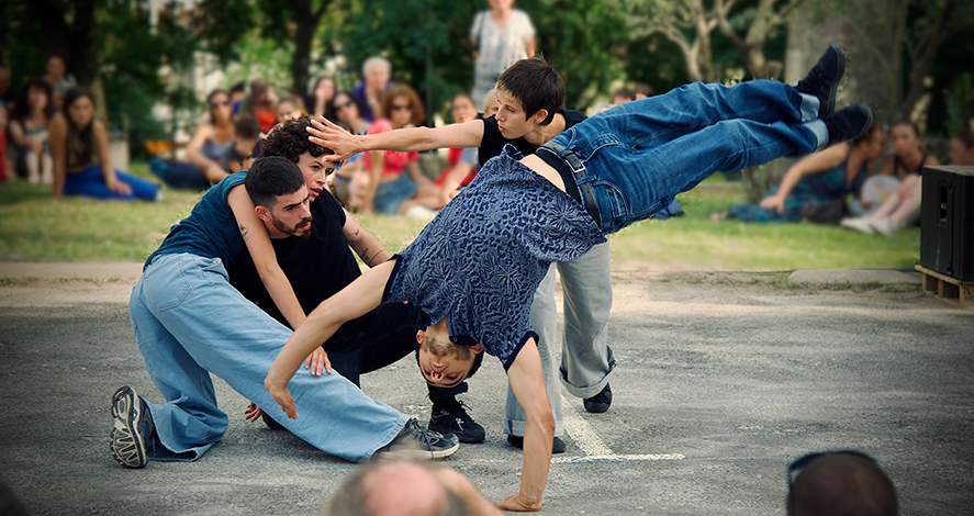 Spectacle "In situ" de Jann Gallois, programmé au Théâtre de Suresnes Jean Vilar dans le cadre de la saison 24-25
