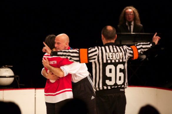 Match d’improvisation théâtrale (aller) avec l'équipe de France – Ligue Majeure d’Improvisation vs Suresnes Impro programmé au Théâtre de Suresnes Jean Vilar dans le cadre de la saison 24-25