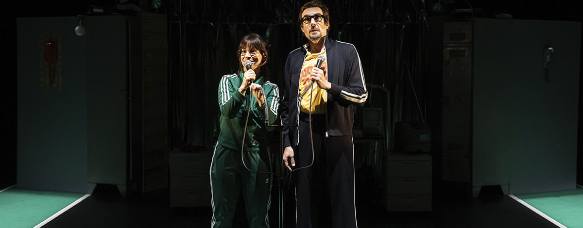 Spectacle "Balle de match" de Léa Girardet, programmé au Théâtre de Suresnes Jean Vilar dans le cadre de la saison 24-25
