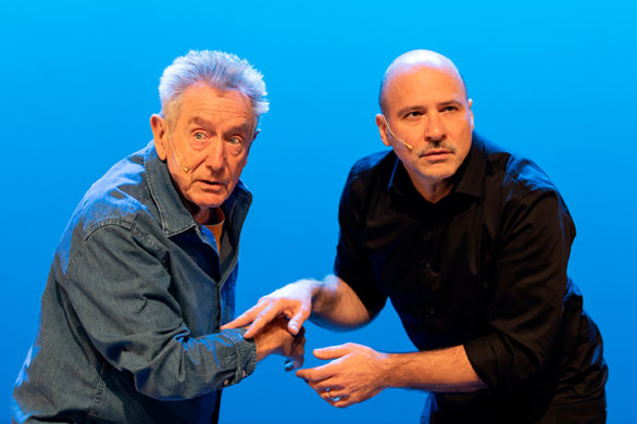 Spectacle de théâtre et danse "Vagabondages & Conversations" de Christian Ubl et Gilles Clément, programmé au Théâtre de Suresnes Jean Vilar pour la saison 25-26.