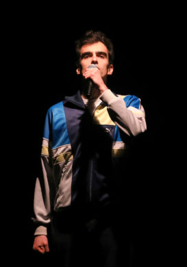 Spectacle de théâtre "Victor HuGOAT : n°1 du rap français" de Barthélémy Héran - Compagnie Les Ébahis, programmé au Théâtre de Suresnes Jean Vilar pour la saison 25-26.
