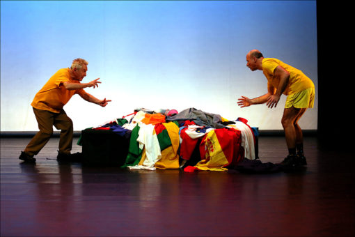 Spectacle de théâtre et danse "Vagabondages & Conversations" de Christian Ubl et Gilles Clément, programmé au Théâtre de Suresnes Jean Vilar pour la saison 25-26.