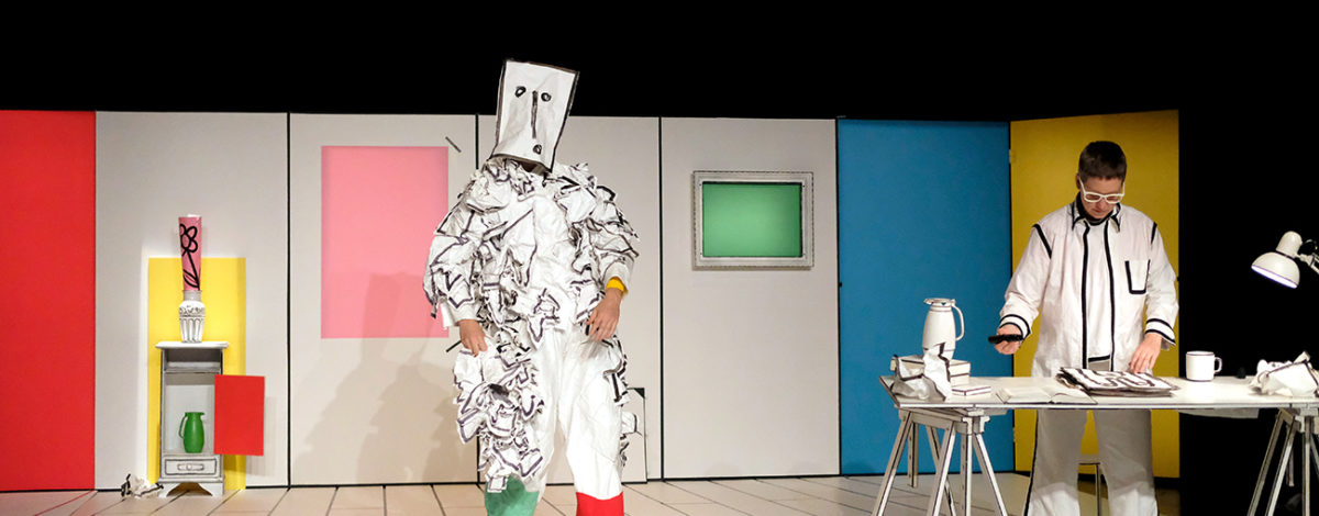 Spectacle jeune public "Immobile & Rebondi" de Sylvère Lamotte - Compagnie Lamento, programmé au Théâtre de Suresnes Jean Vilar pour la saison 25-26.