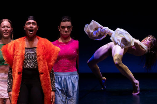 Plateau partagé "Au-delà des apparences" avec "Blister" de Tanguy Crémoux - Compagnie Banane Rouge et "Aequilibrium" de Camille Dewaele - Compagnie La Vive Allure, présenté au Théâtre de Suresnes Jean Vilar dans le cadre du festival Suresnes Cités Danse 2026.