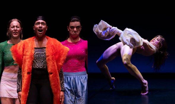 Plateau partagé "Au-delà des apparences" avec "Blister" de Tanguy Crémoux - Compagnie Banane Rouge et "Aequilibrium" de Camille Dewaele - Compagnie La Vive Allure, présenté au Théâtre de Suresnes Jean Vilar dans le cadre du festival Suresnes Cités Danse 2026.
